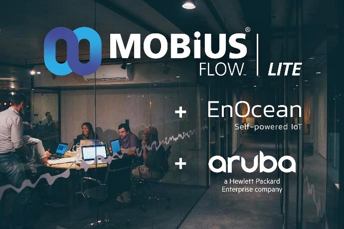 MobiusFlow LITE for connecting enocean and aruba access points